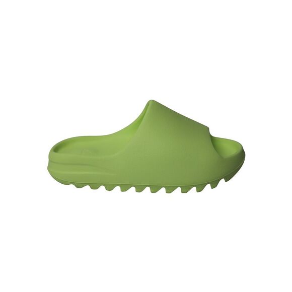 Adidas Yeezy Slides in Glow Green Plastic - Picture 1 of 8